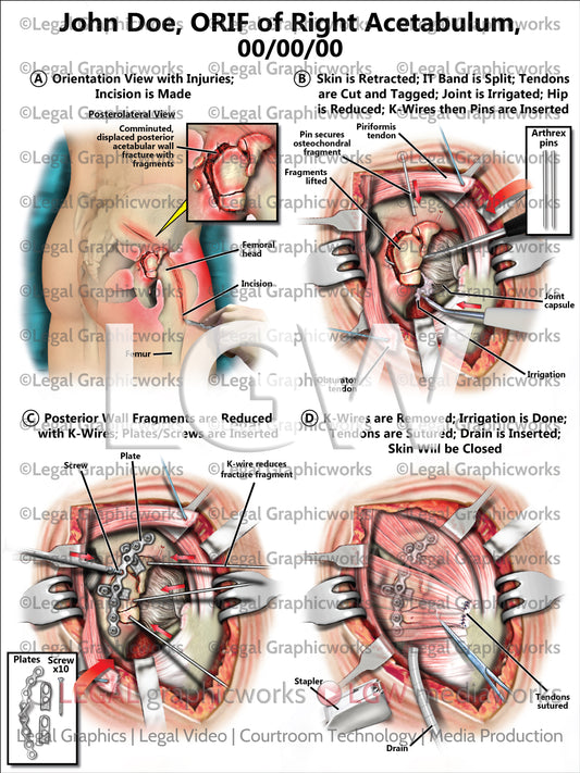 ORIF of Right Acetabulum