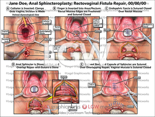 Anal Sphincteroplasty; Rectovaginal Fistula Repair