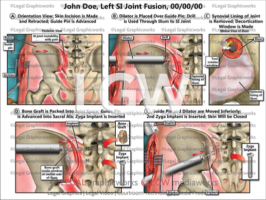Left SI Joint Fusion