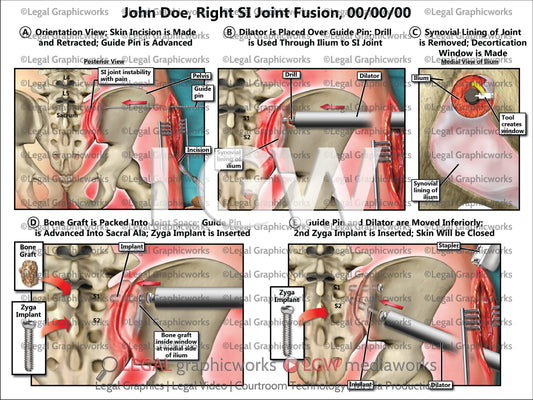 Right SI Joint Fusion
