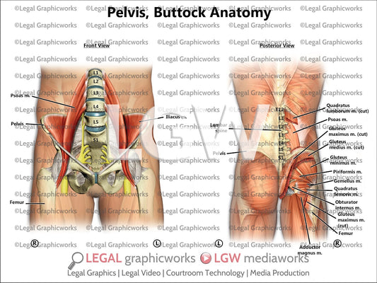Pelvis, Buttock Anatomy