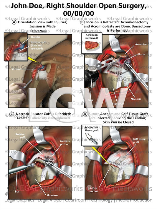 Right Shoulder Open Surgery
