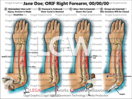 ORIF Right Forearm