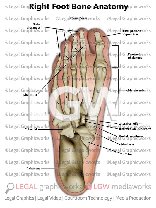 Right Foot Bone Anatomy