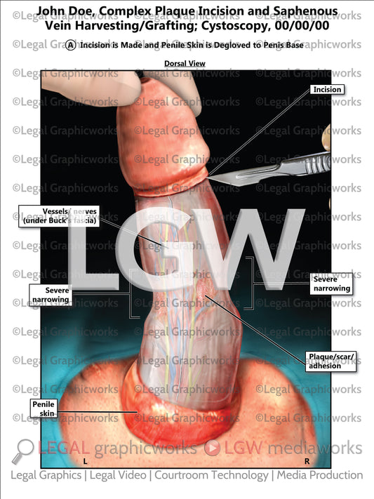 Complex Plaque Incision and Saphenous Vein Harvesting/Grafting; Cystoscopy