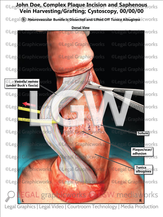 Complex Plaque Incision and Saphenous Vein Harvesting/Grafting; Cystoscopy