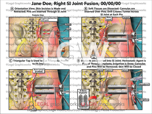 Right SI Joint Fusion