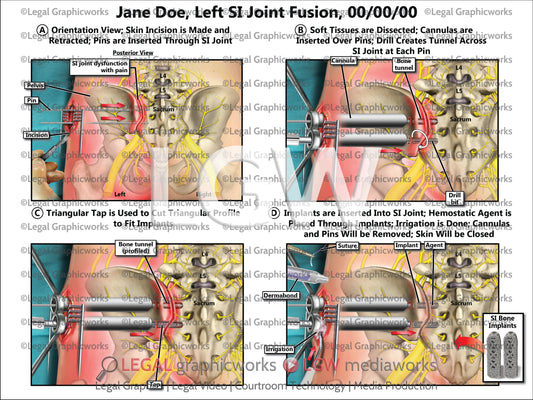 Left SI Joint Fusion