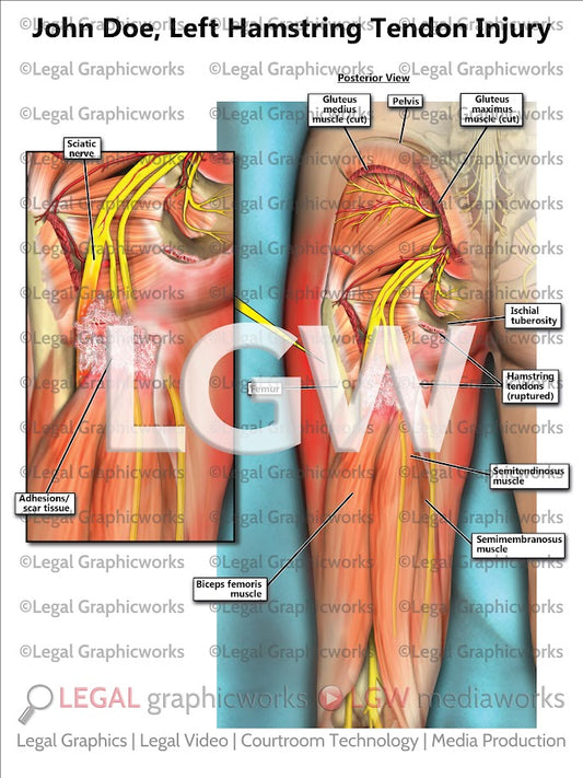 Left Hamstring Tendon Injury