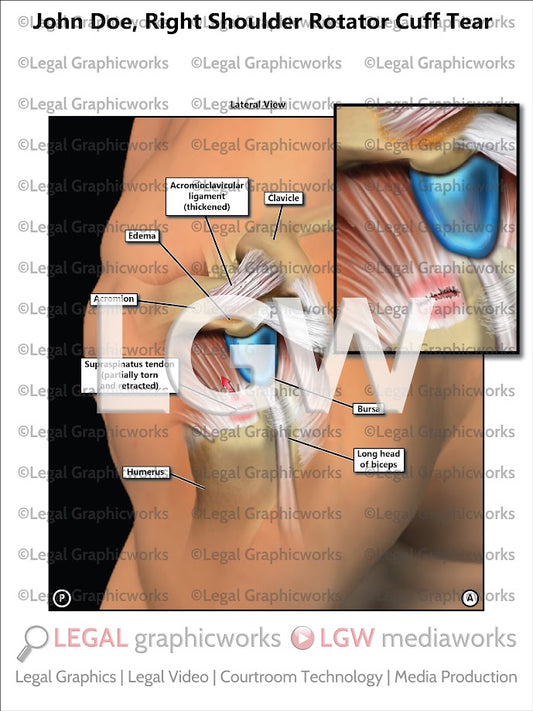 Right Shoulder Rotator Cuff Tear