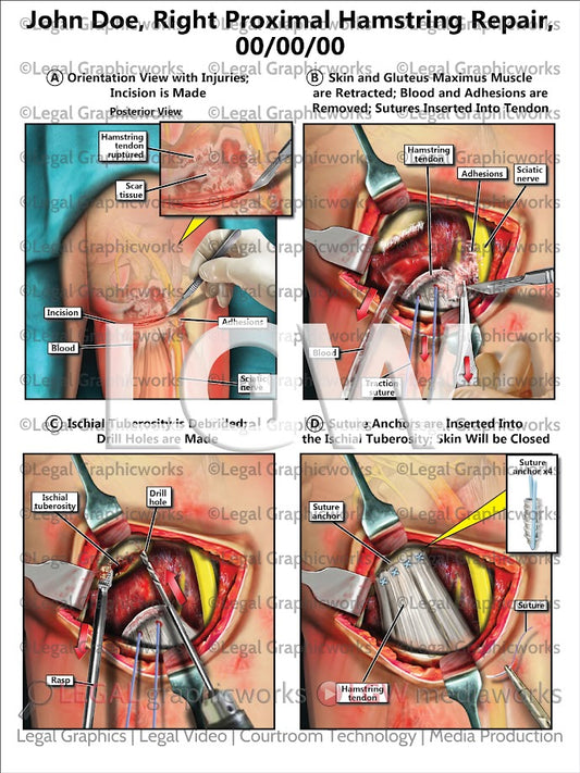 Right Proximal Hamstring Repair