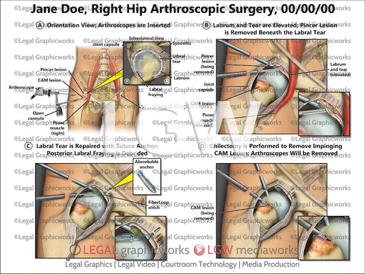 Right Hip Arthroscopic Surgery