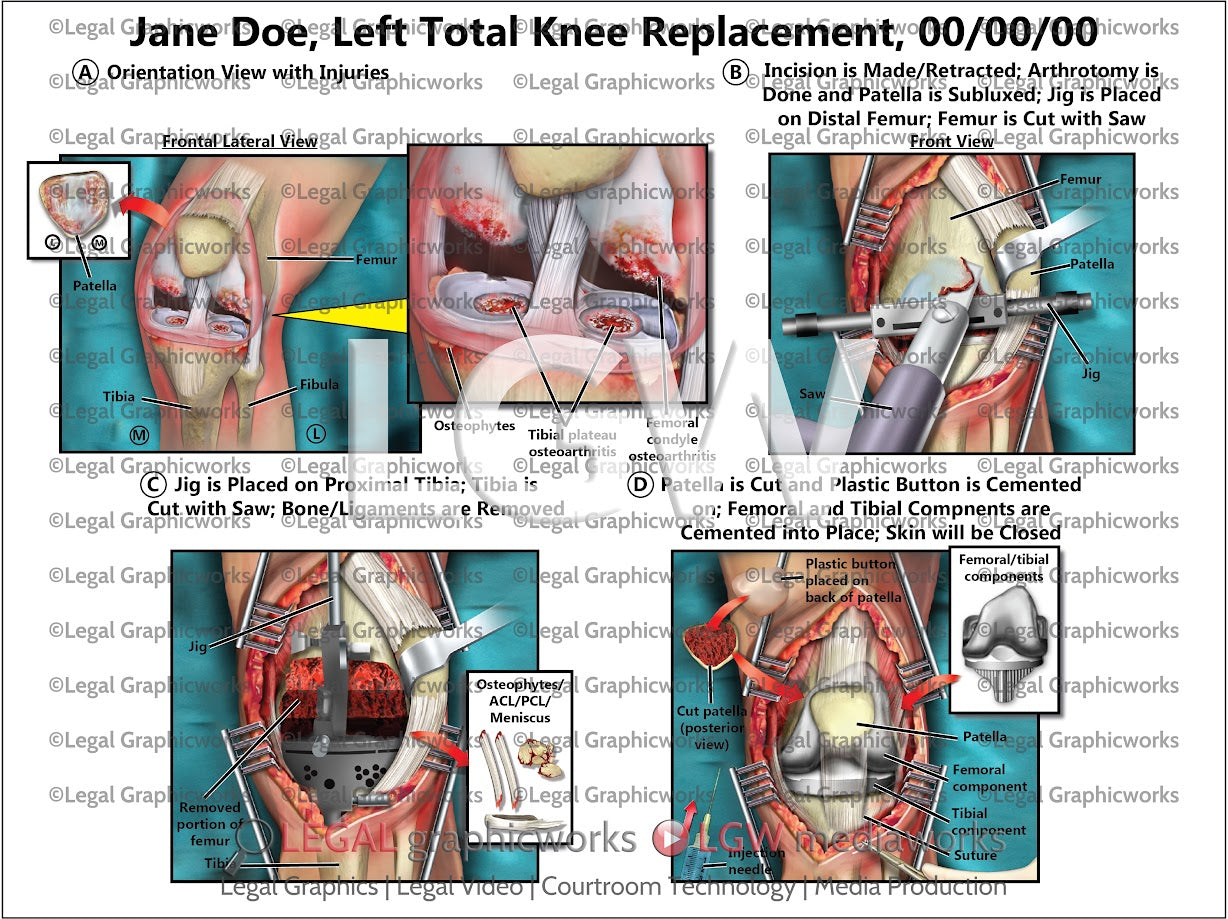 Left Total Knee Replacement