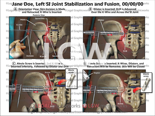 Left SI Joint Stabilization and Fusion