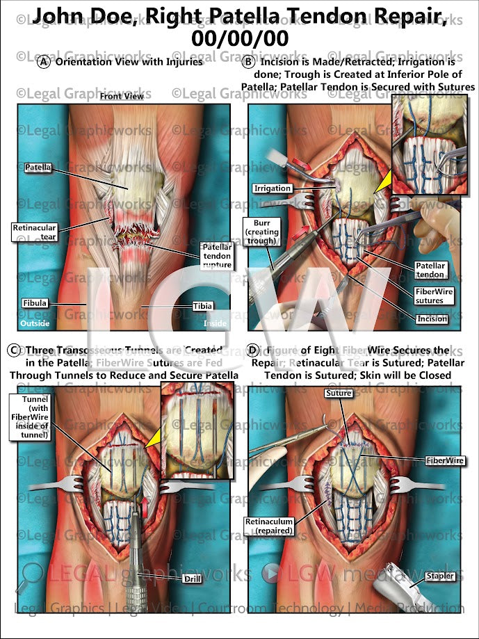 Right Patella Tendon Repair