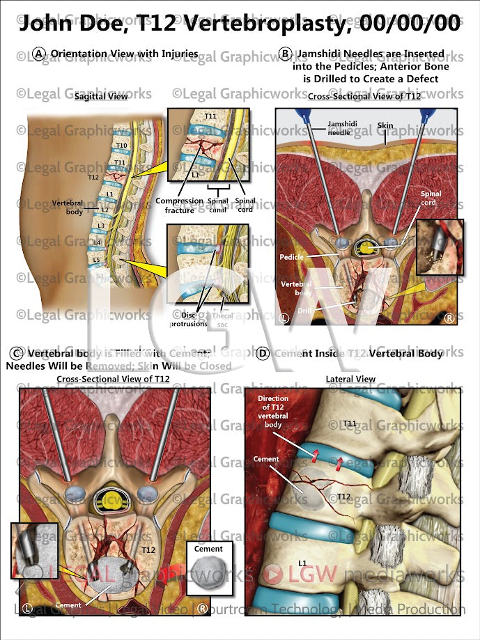 T12 Vertebroplasty