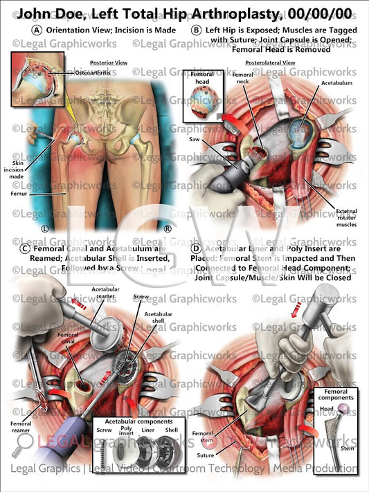 Left Total Hip Arthroplasty