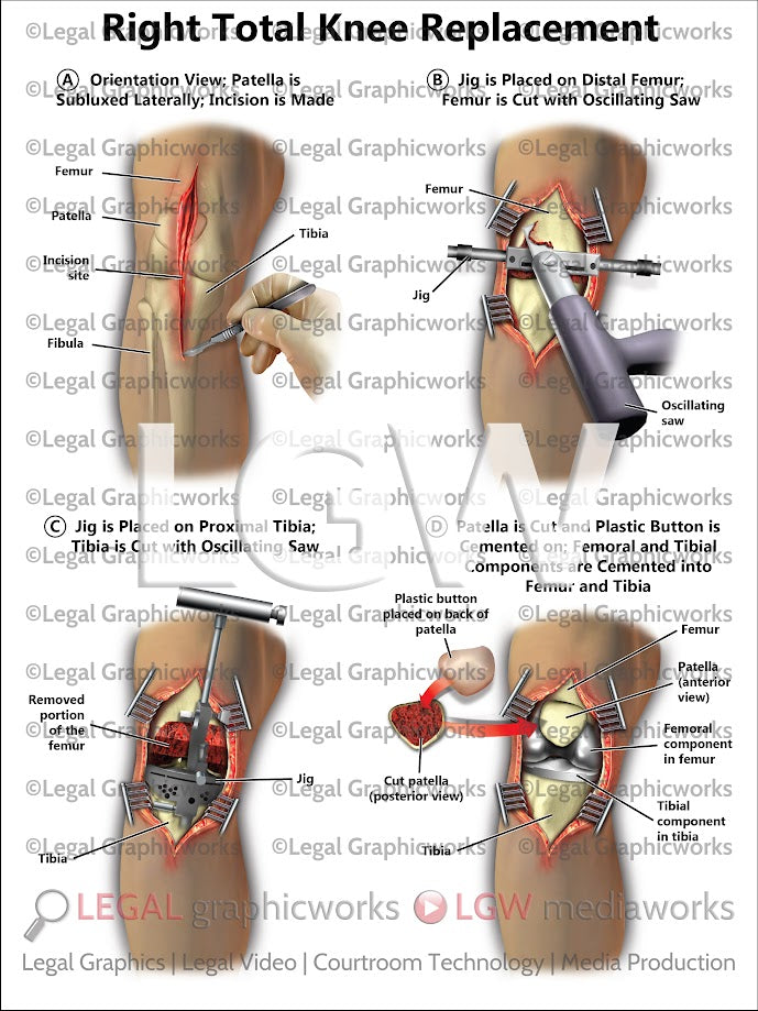Right Total Knee Replacement