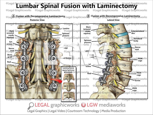 Lumbar Spinal Fusion with Laminectomy