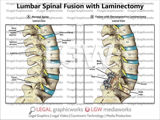 Lumbar Spinal Fusion with Laminectomy