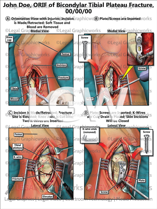 ORIF of Bicondylar Tibial Plateau Fracture