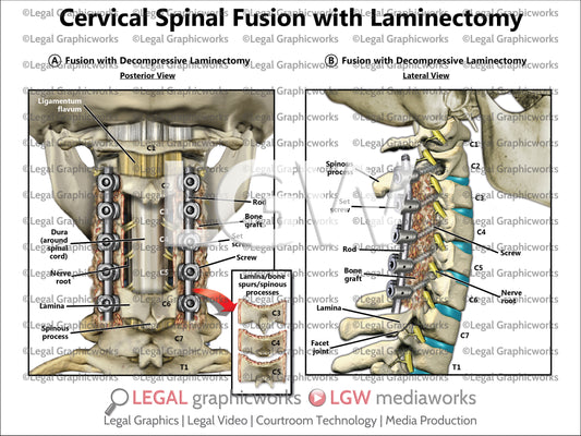 Cervical Spinal Fusion with Laminectomy