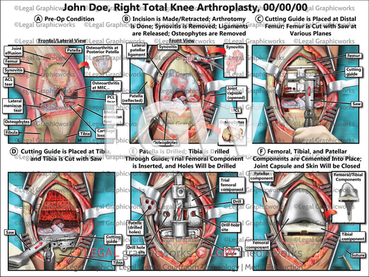 Right Total Knee Arthroplasty