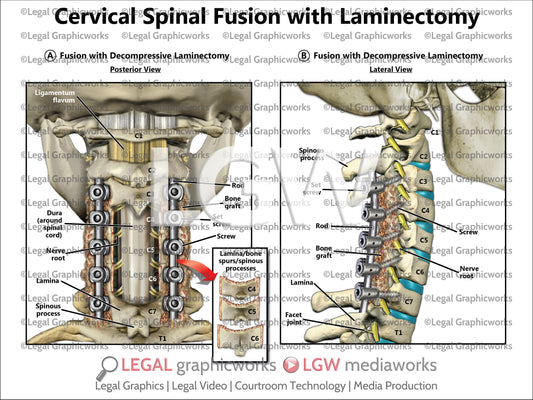 Cervical Spinal Fusion with Laminectomy
