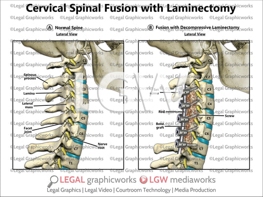 Cervical Spinal Fusion with Laminectomy