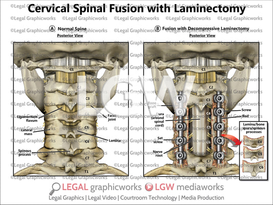Cervical Spinal Fusion with Laminectomy