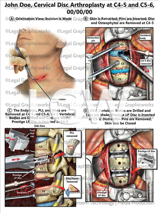 Cervical Disc Arthroplasty at C4-5 and C5-6