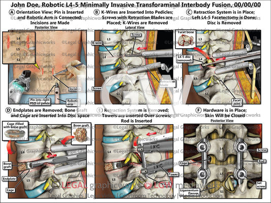 Robotic L4-5 Minimally Invasive Transforaminal Interbody Fusion