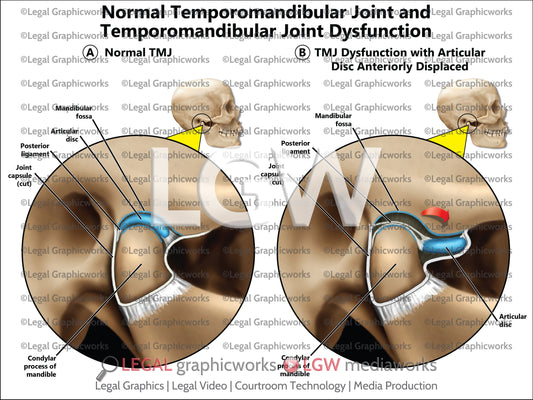 Normal Temporomandibular Joint and Temporomandibular Joint Dysfunction