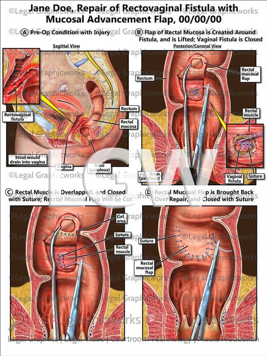 Repair of Rectovaginal Fistula with Mucosal Advancement Flap