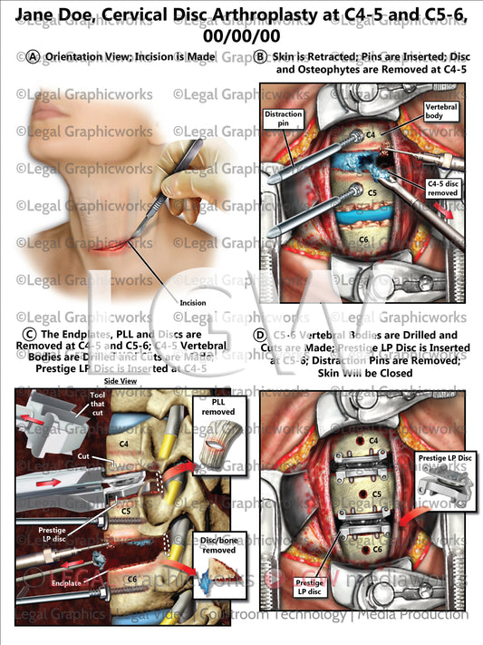 Cervical Disc Arthroplasty at C4-5 and C5-6