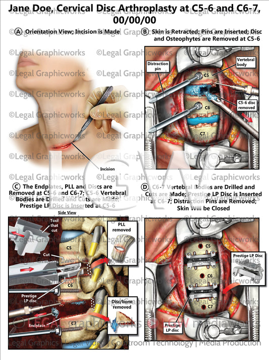 Cervical Disc Arthroplasty at C5-6 and C6-7