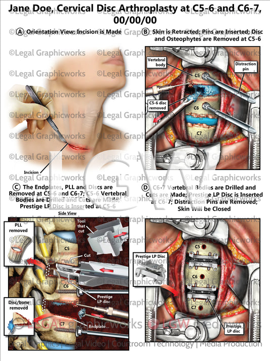 Cervical Disc Arthroplasty at C5-6 and C6-7