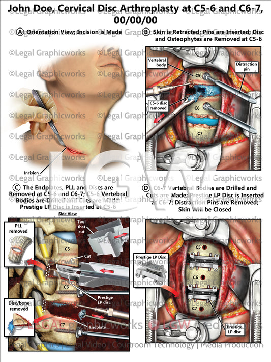 Cervical Disc Arthroplasty at C5-6 and C6-7