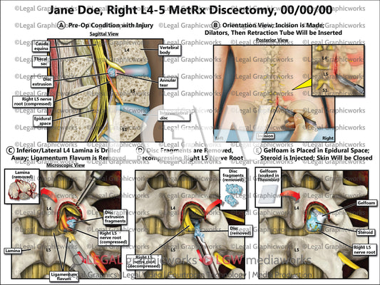 Right L4-5 METRx Discectomy