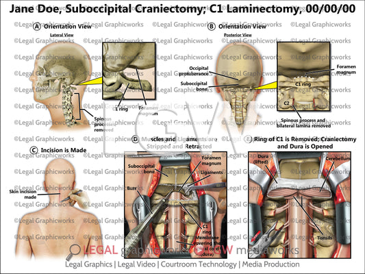 Suboccipital Craniectomy; C1 Laminectomy