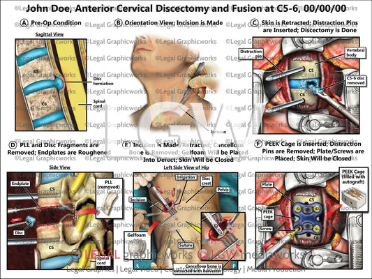 Anterior Cervical Discectomy and Fusion at C5-6