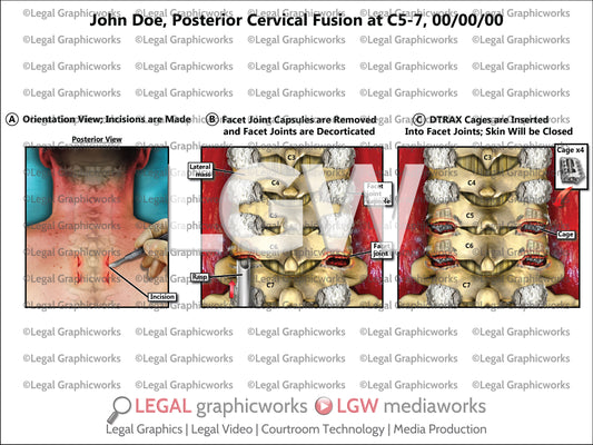 Posterior Cervical Fusion at C5-7