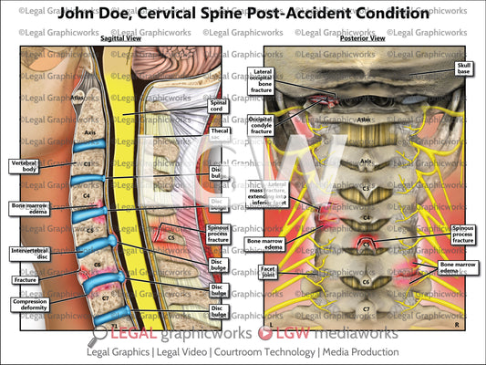 Cervical Spine Post-Accident Condition