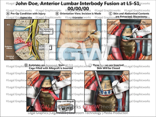 Anterior Lumbar Interbody Fusion at L5-S1