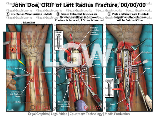 ORIF of Left Radius Fracture