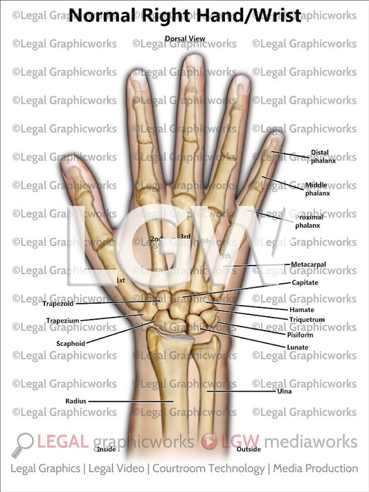 Normal Right Hand/Wrist