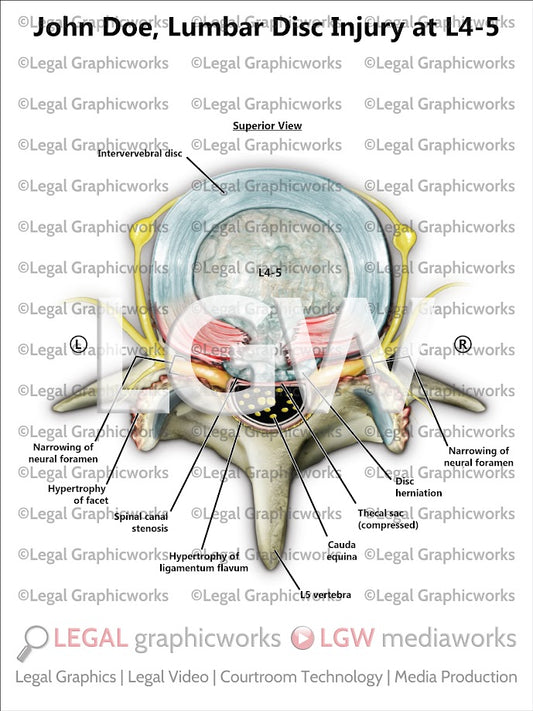 Lumbar Disc Injury at L4-5