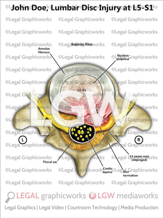 Lumbar Disc Injury at L5-S1