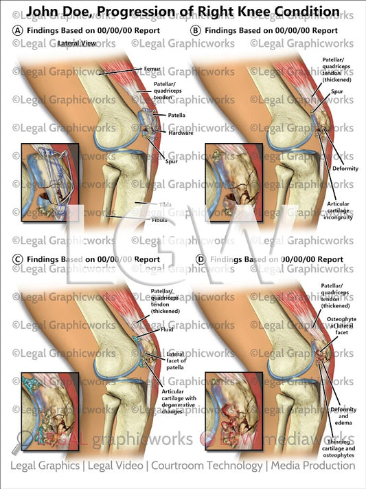 Progression of Right Knee Condition