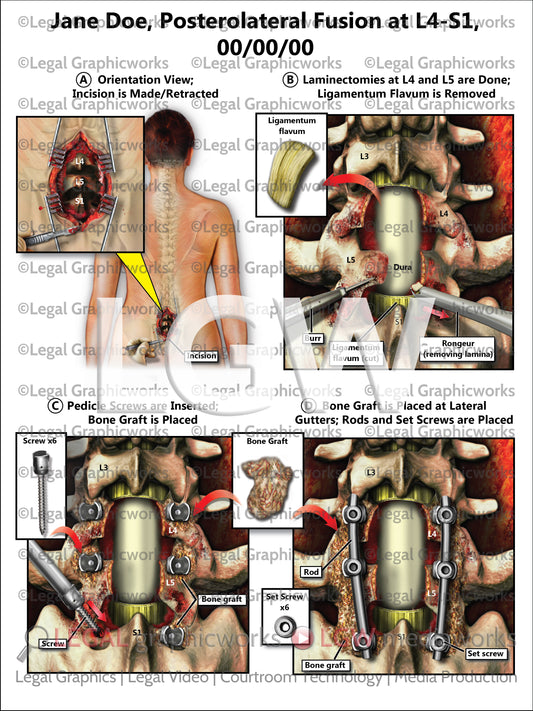 Posterolateral Fusion at L4-S1